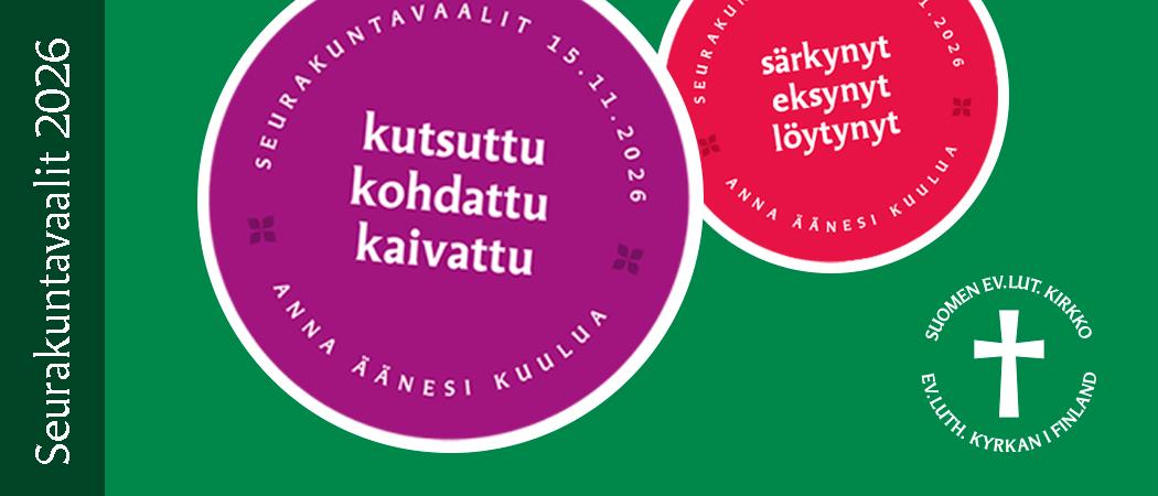 seurakuntavaalien tunnus