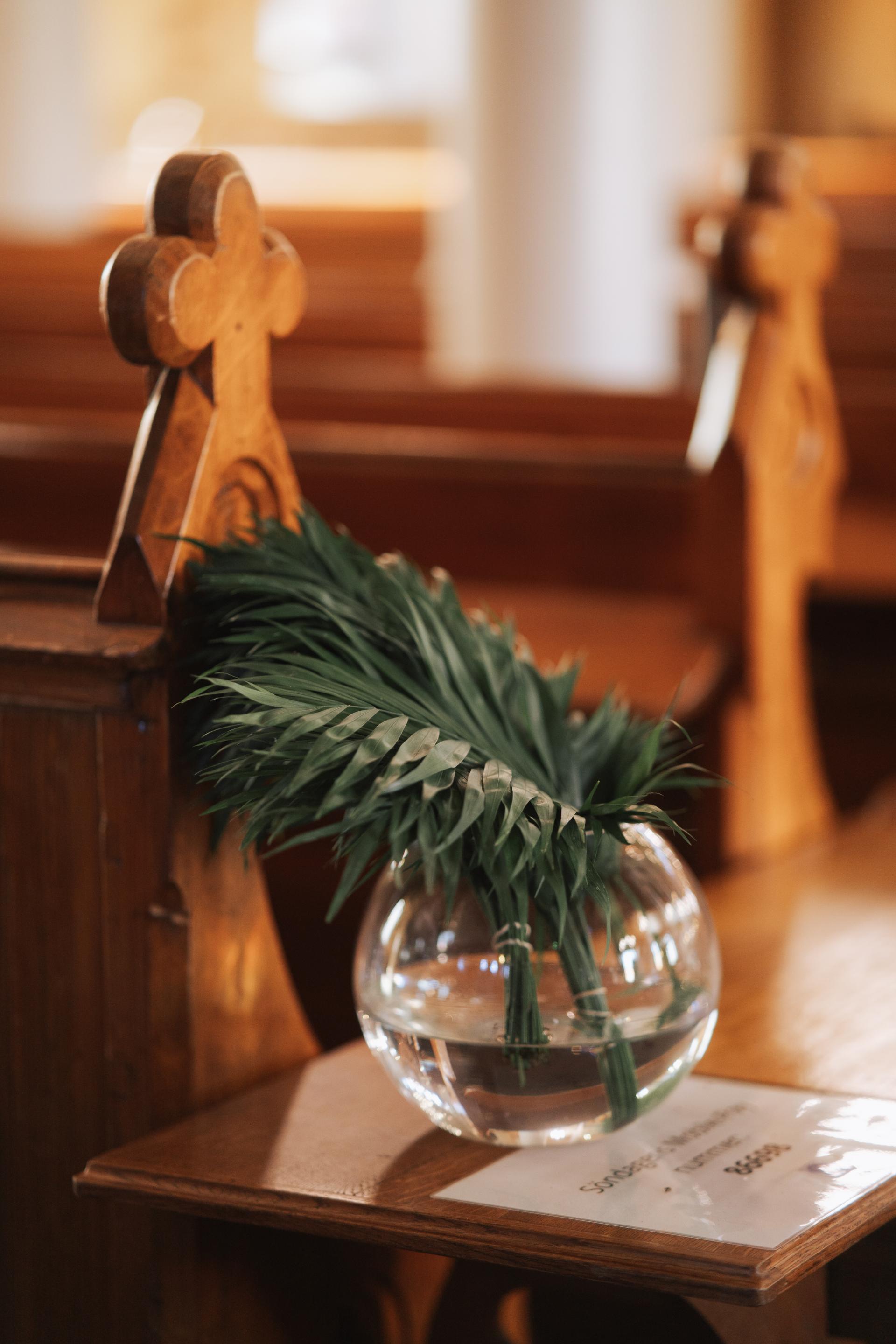 Palmsöndag i Johanneskyrkan