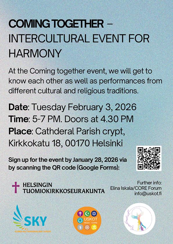 Coming Together 2026 - flyer