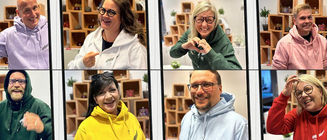 Pieniä kuvia Vuosaaren seurakunnan riparityöntekijöistä