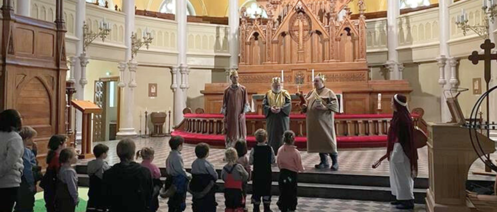 Människor i Johanneskyrkan