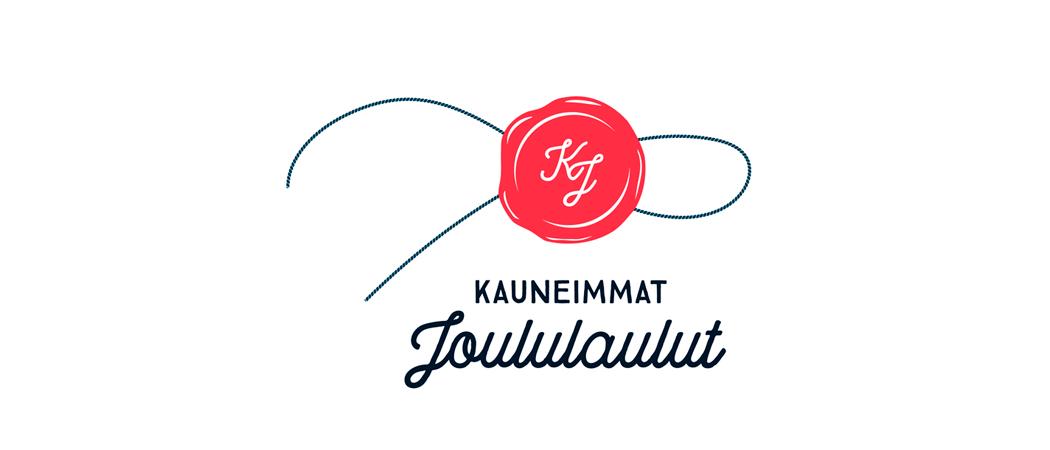 Kauneimmat Joululaulut -logo valkoisella pohjalla