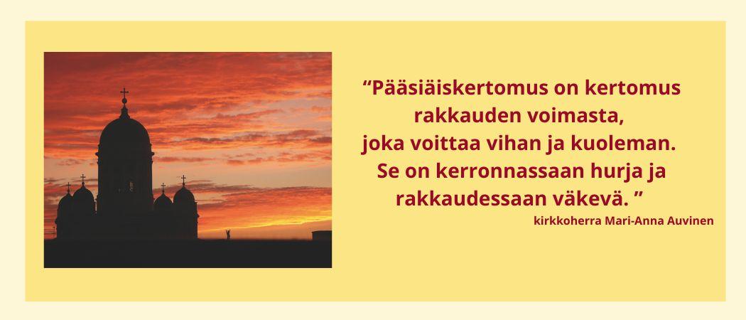 Pääsiäishartaus Mari-Anna Auvinen