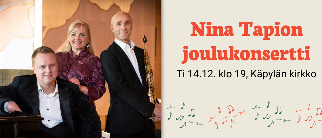 Nina Tapion joulukonsertti - Helsinki